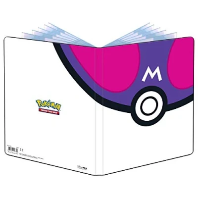 Image of Ultra Pro Pokémon ,Master Ball 9 Pocket Portfolio, Card Game, Ages 6+, 2 Players, 10+ Minutes Playing Time