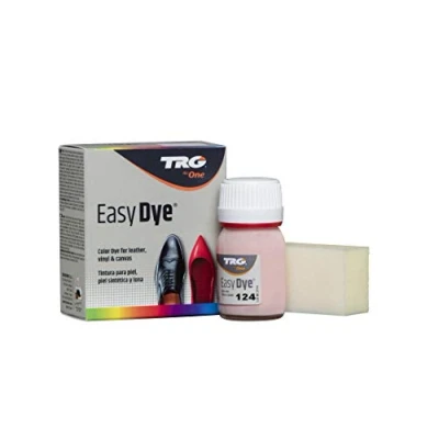 Image of TRG The One Easy Dye, Leather Shoe Color Restore Paint, 124 Rose, 25 ml