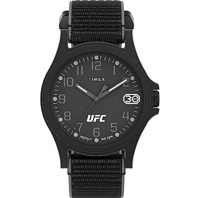 Image of Timex Men Analogue Quartz Watch with Fabric Strap TW2V90800