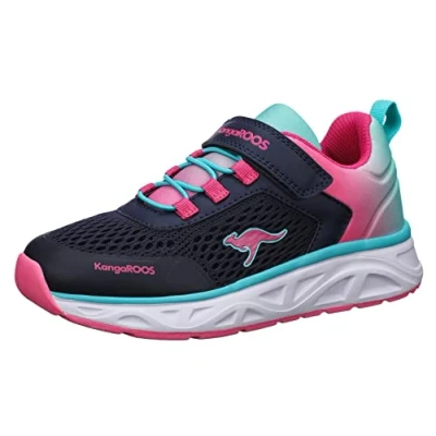 Image of KangaROOS Men&#039;s K ok Swirl Ev Sneaker, Dk Navy Ocean, 5.5 UK