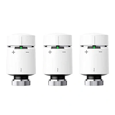 Image of Drayton Wiser Smart Radiator Thermostat TRV 3 Pack White