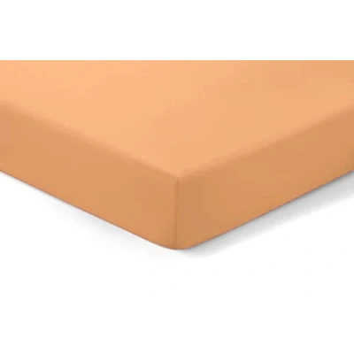 Image of Amigozone Extra Deep 16&quot;(40cm) Non Iron Percale Pollycotton Fitted Sheets (Super King, Peach)