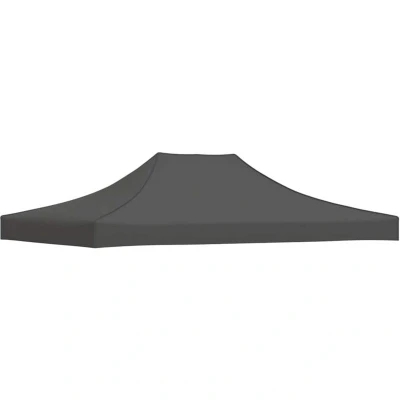 Image of vidaXL Party Tent Roof 4x3 m Anthracite 270 g/m²