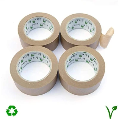 Image of 36mm x 50 Meter Framer Kraft Paper Tape, Self Adhesive, Ideal for Craft, Frames, Masking, Decorating and or Packaging Eco Friendly Fully Recyclable Toxic Free Vegan (4)