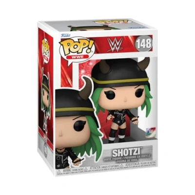 Image of Funko Pop! WWE: Shotzi Blackhart Blackheart Collectable Vinyl Figure Gift Idea Official Merchandise Toys for Kids &amp; Adults Sports Fans Model Collectors and Display