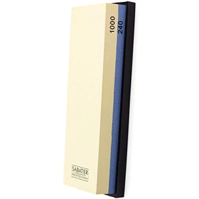 Image of Sabatier Professional Twin Whetstone 240 &amp; 1000 Grit