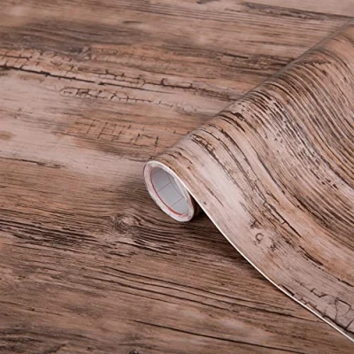Image of Vinyl Warehouse 5m x 90cm d c fix Rustic Wood Sticky Back Furniture Wrap 200 5424