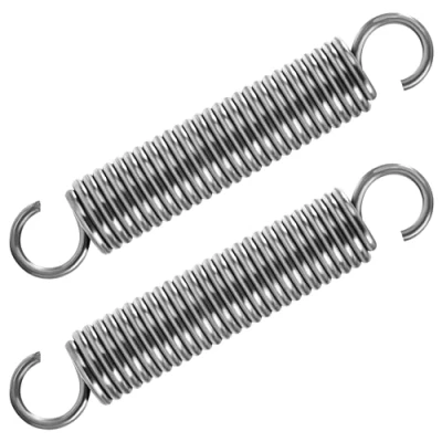 Image of GUNGY Extension Spring 100mm Tension With Dual Hook in 304 Stainless Steel OD 18mm Wire Diameter 2.5mm Max Load 12.8KG 2.5x18x100mm 2 Pieces