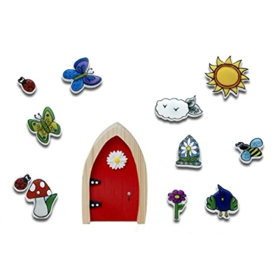 Image of The Irish Fairy Door Company FD554455 Wall Art Glitter Sticker