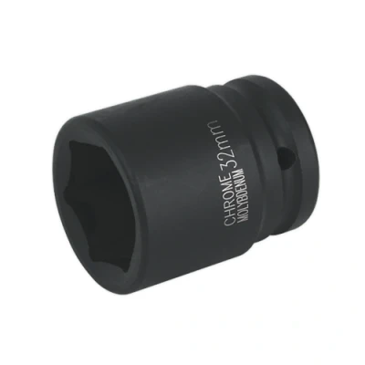 Image of Sealey Premier Impact Socket 32mm 3/4&quot;Sq Drive