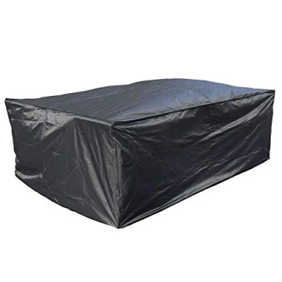 Image of KCT Weatherproof Outdoor Rectangle Table Garden Furniture Cover Large