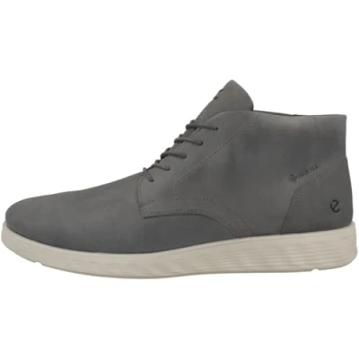 Image of ECCO Men&#039;s S Lite Hybrid Mid Cut Boot, Steel, 12.5 UK