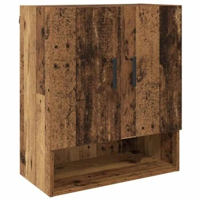 Image of Vidaxl Wall Cabinet Old wood 60 x 31 70 cm Engineered