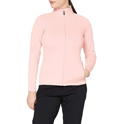Image of Rossignol Women&#039;s Classique Clim Mid Layer, Powder Pink, M
