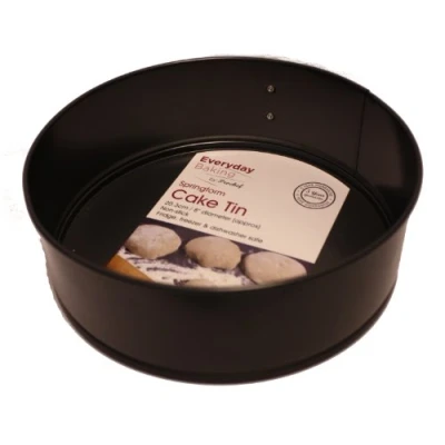 Image of Prochef Essentials 8&quot;/20cm Non Stick Springform Cake Tin, Carbon, One Size