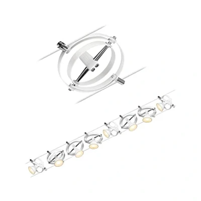 Image of Paulmann Cardan cable lighting system 8 bulb white