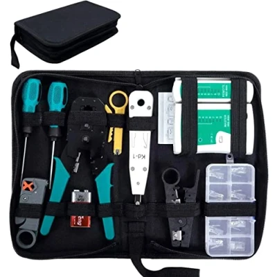 Image of SGILE Pro 12 in 1 Network Repair Kits Computer Maintenance Lan Cable Tester Mobile Device Set