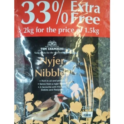 Image of Tom Chambers Nyjer Nibbles 33% FOC 2kg