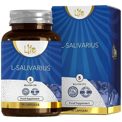 Image of LN Lactobacillus Salivarius 90 Probiotic Capsules 5 Billion CFU L per Capsule Non GMO, Gluten &amp; Allergen Free Manufactured in The UK