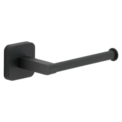 Image of Gedy Tonga Toilet Roll Holder Matte Black