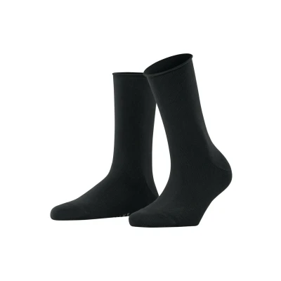 Image of Falke Happy 2PACK Socks, Women&#039;s, Size: 3 5, Black