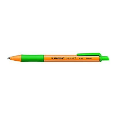Image of STABILO Ballpoint Pen pointball Pack of 1 Green