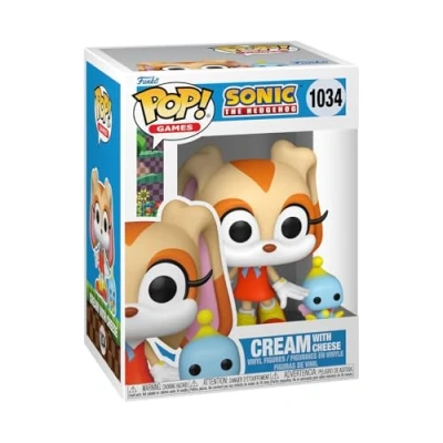 Image of Funko Pop! &amp; Buddy: Sonic Cream With Cheese the Hedgehog Collectable Vinyl Figure Gift Idea Official Merchandise Toys for Kids Adults Video Games Fans