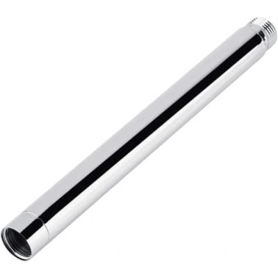 Image of Extension Shower Arm, Stainless Steel Extender Tube, G1/2&quot; Head Chrome Rod, for Straight Bath Head(6Inch)