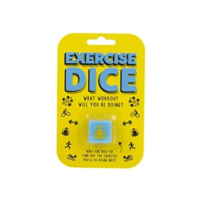 Image of Gift Republic Exercise Dice Fun Novelty Get Fit Decision Workout Choice Let Fate Decide