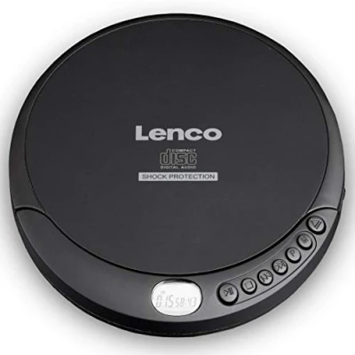 Image of LENCO CD 200 Personal Player Black, Black