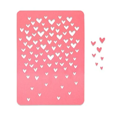 Image of Sizzix Cutting Dies, Drifting Hearts, One Size