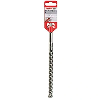 Image of Fischer Quattric II 12/260/310 SDS Plus Four Flute Drill Bit and Rotary Hammer 549939