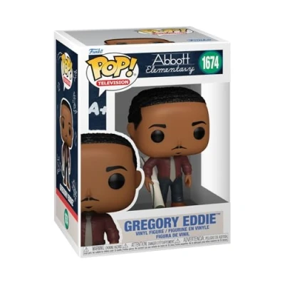 Image of Funko POP! TV: AE Gregory Eddie Abbot Elementary Collectable Vinyl Figure Gift Idea Official Merchandise Toys for Kids &amp; Adults TV Fans Model Collectors and Display