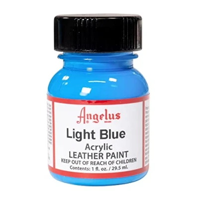 Image of Angelus Leather Paint Light Blue