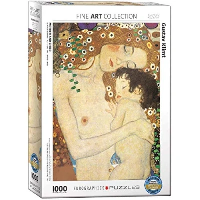 Image of Eurographics 6000 2776 Mother and Child (Detail) by Gustav Klimt Puzzle, Various, 48 x 68 cm