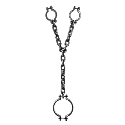 Image of Boland 10102275 Plastic Neck and Wrists (100cm), Grey, 100 cm