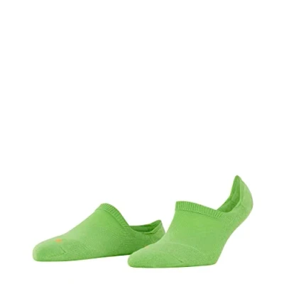 Image of FALKE Women&#039;s Cool Kick Invisible W IN Soft Breathable Quick Drying No Show Plain 1 Pair Liner Socks, Green (Green Flash 7236), 4 5