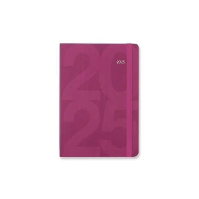 Image of Letts of London Block A6 week to view 2025 diary pink