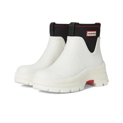 Image of Hunter Women&#039;s Eloise Rain Boot, Ivory/Black, 3 UK