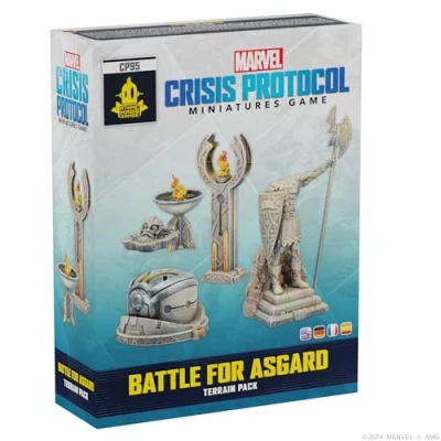 Image of Atomic Mass Games Marvel Crisis Protocol: Battle For Asgard Terrain Pack Miniatures Game Ages 14+ 2 Players 90 Minutes Playing Time