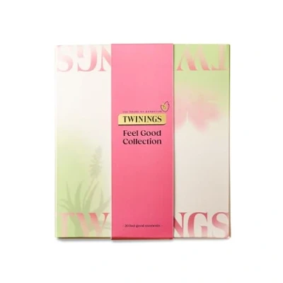 Image of Twinings Superblends Feel Good Collection Gift Box Gifts for Women &amp; Men Christmas, Birthday Anniversary 20 tea Bags 4 Flavours of Premium Green Herbal Infusion