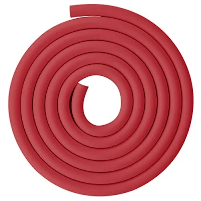 Image of stonylab Red Vacuum Rubber Tubing, 18mm OD 8mm ID Tubing Natural Tube for Vacuum, 8 x Fit on Glassware Labware 3m