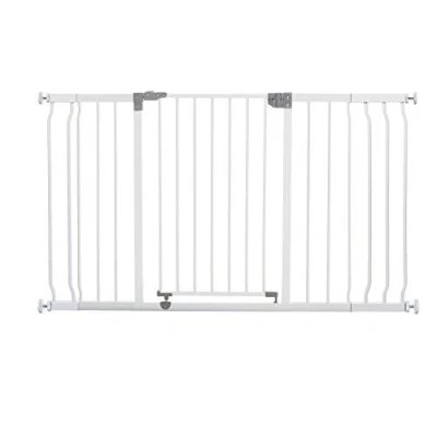 Image of Dreambaby Liberty Safety gate Set 1 + 2 Extensions fits 126 cm 132.5 cm, White, G9502