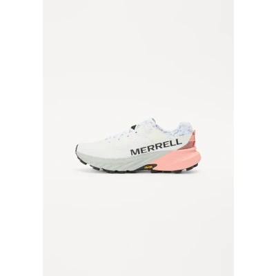 Image of Merrell Agility PEAK 5 Trail running shoes, Women&#039;s, Size: 4, White/soft coral Synthetics/textile