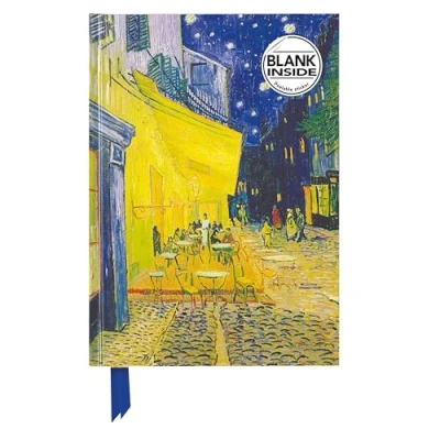 Image of Vincent van Gogh: Café Terrace (Foiled Blank Journal): Journal (Flame Tree Notebooks)