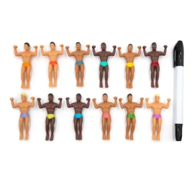 Image of Inevitable Party Drinking Buddies Bumper Pack of 12 Novelty Drink Markers