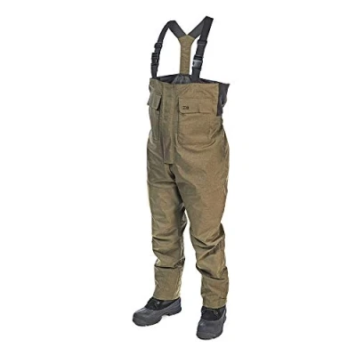 Image of Daiwa New Breathable Waterproof Game Wading Jacket Bib N Brace or (Medium, Brace)