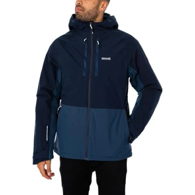 Image of Regatta Men&#039;s Highton stretch Padded Jacket III with Isotex 10000 fabric, perfect for Hiking, Walking &amp; Outdoors