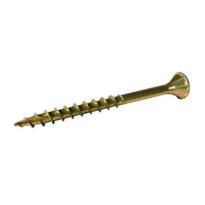 Image of Reisser Cutter 8200S220400204 Csk Pozi Yellow Woodscrew 4.0 x 20mm CP (Box 200), 4