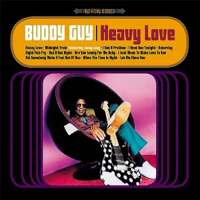Image of Buddy Guy Heavy Love Pink &amp; Purple Marbled vinyl 180 Gram 2023 UK 2 LP set MOVLP2576
